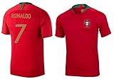 P.F.A Portugal Cristiano Ronaldo #7 Soccer Jersey Adult Men's Sizes Home Football World Cup Premium Gift (Medium, Home)