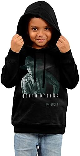 KYY Kids Garth Brooks-no Fences Boy's & Girl's Hoodies Black Size 4 Toddler