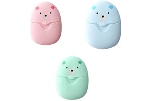Paper Soap Sheets Mini Hand Soap 150 Sheets Disposable Portable Travel Paper 3 Boxes