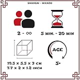 Logica Giochi Mikado Wooden Board Game Teak Wood Bamboo Sticks Classic view 6