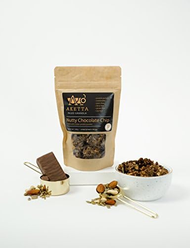 Nutty Chocolate Chip Paleo Granola Protein Bites (Made With Aketta Cricket Protein Powder-3 Pack)