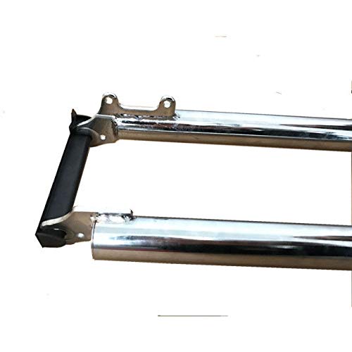 dolphin1986 Bicycle Fork 26" - Triple Tree Non Suspension Fork-Gas Motorized Bicycle