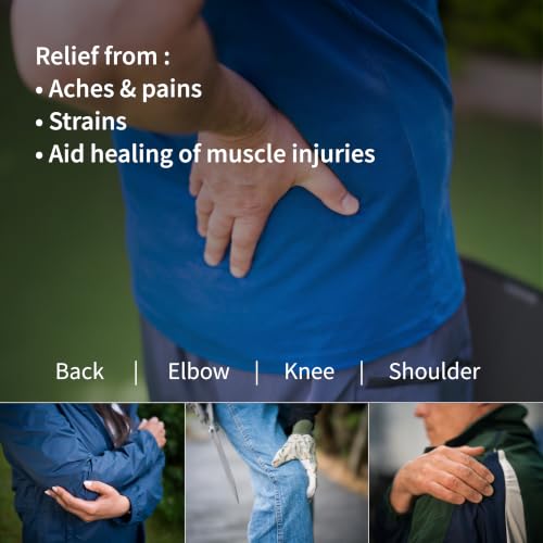 Revitive Ultrasound Therapy Device for Pain Relief, Muscle Recovery & Injury Healing - Promotes Faster Healing - Portable Therapy Machine - Includes Ultrasound Gel - Drug-Free, Home Use