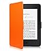 OMOTON Kindle Paperwhite Case Cover - The Thinnest Lightest PU Leather Smart Cover Kindle Paperwhite fits All Paperwhite Generations Prior to 2018 (Will not fit All Paperwhite 10th Gen), Orange
