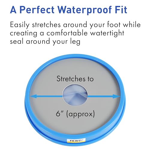 TKWC INC Water Proof Leg Cast Cover for Shower - Watertight Foot Protector (Foot & Ankle)