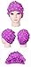 TESOON Handmade Three-dimensional Petals Women's Fashion Ear Cover Swimming Cap