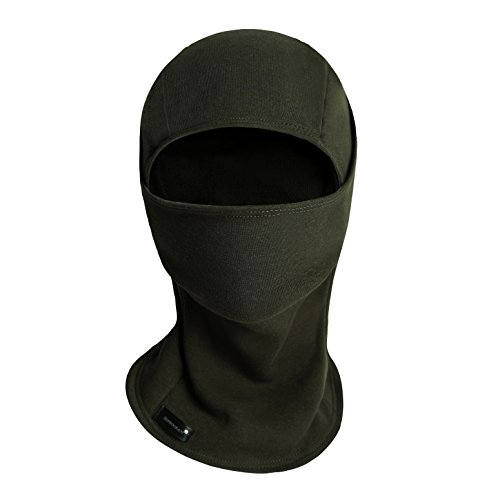 Zerdocean winter fleece thermal full face motorcycle sk…