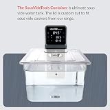 SousVideTools 20L Sous Vide Container Anova Compatible Water Tank view 4