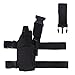 Shootmy Tactical Right Leg Holster with Magazine Pouch, Black