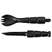 Ka-Bar Tactical Military Sporks - Spoon Fork Knife Combo Set - Camping Hiking Hunting Backpacking Outdoor Survival Multi tool Utensil Accessory - 2 Pack
