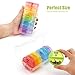 Weekly Pill Organizer - Daily AM PM Pill Box,Round Medicine Organizer,7 Day Pill Container, Vitamin Organizer,Travel Pill Keeper - Twice-A-Day