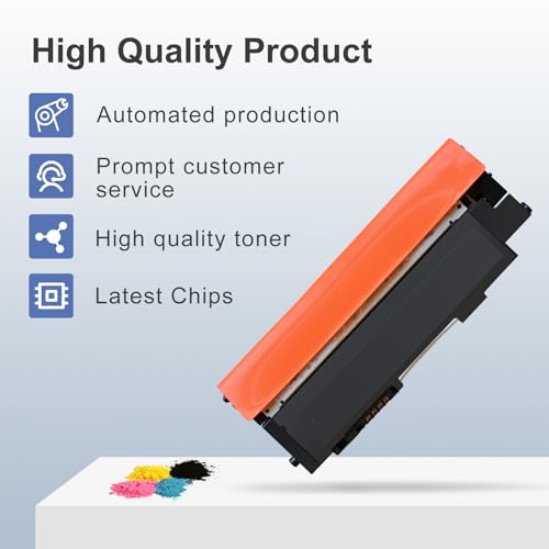 Superpage 117A Compatible Toner Cartridge for HP 117A for HP Color Laser MFP Toner 178nw 178nwg 179fnw 179fwg 150a 150nw (Black/Yellow/Cyan/Magenta, 4 Pack)