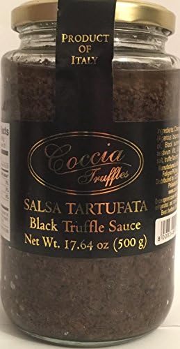 Coccia Black Truffle Sauce 17.64 oz (500 g)