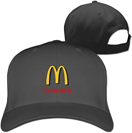 Unisex LunaCpt McDona I Am Lovin It M Hats Black One Size