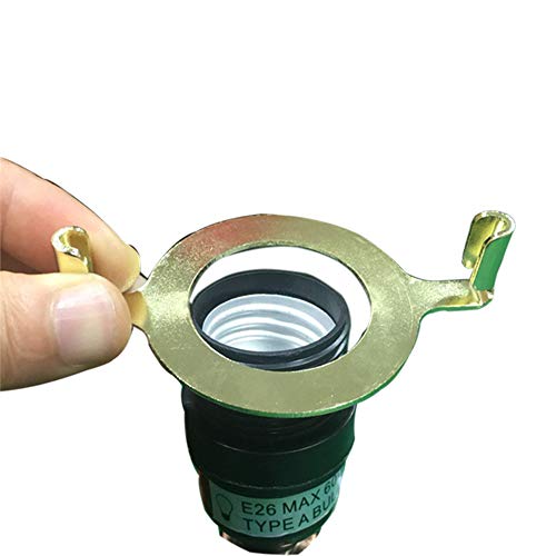 8" TooToo Star Brass Lamp Harp And E26 Light Base UNO Fitter Adapter