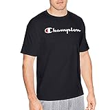 Champion Men's Classic Jersey Script Cotton T-Shirt