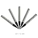 Carbide Engraving Bits, EnPoint High-precision Carbide Sharp Standard Conical Metal V-Bits 3.175mm 1/8 Inch Shank 20 Degree 0.1mm Tip Dia V-Shaped PCB Engraving Bits for Wood Acrylic Copper Aluminum