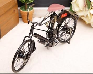 Vintage Dekoration Retro Simulation Schmiedeeisen Fahrrad Handwerk Kreative Einrichtung Bar Fahrrad Miniatur Amazon De Kuche Haushalt