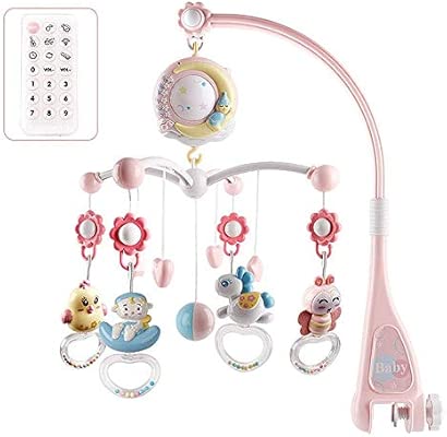 Amazon.com: YYINHUI - Móvil para cuna musical con proyector ...