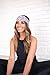 Maven Thread Women's Headband Yoga Running Exercise Sports Workout Athletic Gym Wide Sweat Wicking Stretchy No Slip 2 Pack Set Floral Gray Stripe Bodhi