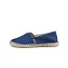 Alexis Leroy Men's Original Classic Stripe Canvas Flat Espadrilles