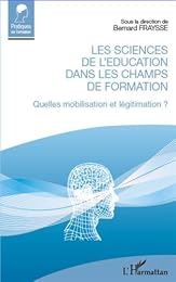 Les  sciences de l'éducation dans les champs de formation