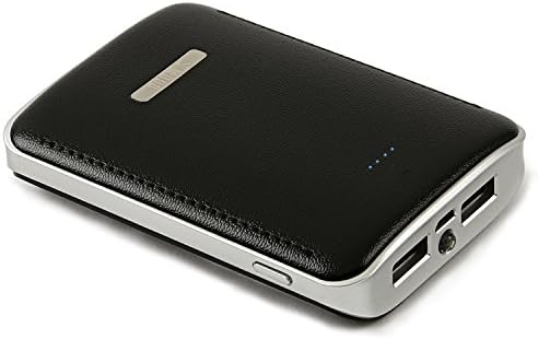 SMODO K13 7800mAh Made in Korea External Battery, Power Bank, Portable External Charger for iPhoneX, iPhone8, iPhone 8 Plus, Samsung Galaxy 8, LG Cell Phone And More Smart Device (Black)