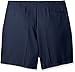 Haggar Men's Cool 18 Pro Straight Fit Pleated Front 4-Way Stretch Expandable Waist Short (Regular and Big & Tall Sizes), Navy-BT, 46