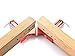 HEWEGO Angle Clamp, 4PCS 90 Degree Corner Clamp, Multifunctional Picture Framing Holder, Woodworking Hand Tools