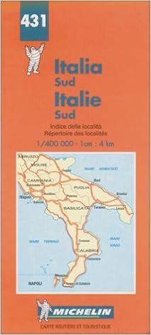 Amazon Fr Carte Routiere Italie Sud N 431 Cartes Michelin Livres