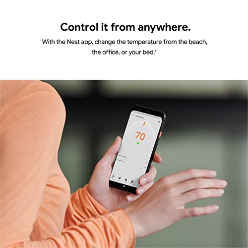 Google Nest Thermostat E Programmable Smart Thermostat for Home 3rd