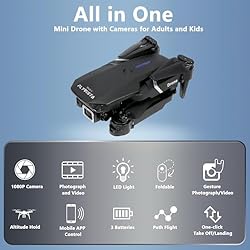 FLYVISTA Mini Drone with Camera for Adults