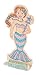 Melissa & Doug Decorate-Your-Own Wooden Mermaid Doll Craft Kit
