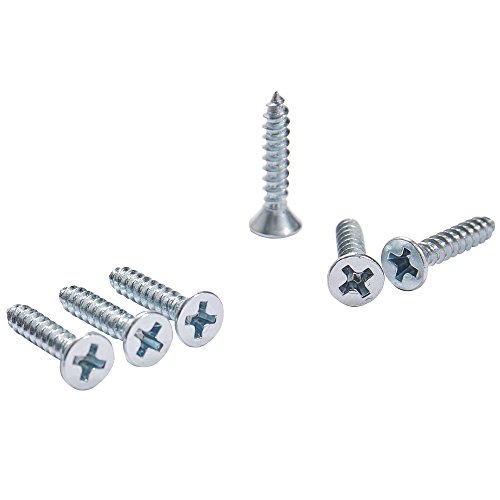 T.K.excellent Phillips Flat Head Machine Screws and Nuts,Wood Screws,Self Tapping Screws Assortment Kit,180 Pieces - Thumbnail 6