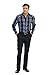 Studio 10 by Gioberti Mens Slim Fit Flat Front Dress Pants