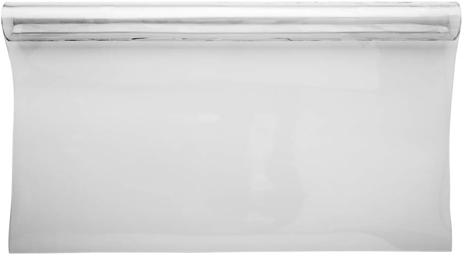 Rectangle Clear Plastic Protective Table Cover - Heavy Duty - 1.5mm Thick - 60" x 36" - 1 ct Box - Table Tek - Restaurantware: Kitchen & Dining