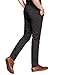 Match Mens Slim-Tapered Flat-Front Casual Pants(Army gray,30)