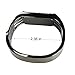 Eway Zine Alloy Housing Replacement Bracelet For Fitbit Flex Wireless Activity and Sleep Wristband Black