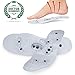 MindInSole for Feet Massaging Insoles Acupressure Magnetic Inserts for Men and Women Foot Therapy Reflexology 2019 Upgraded from Mespirit (Mindinsole for feet)