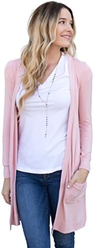 Women’s Soft Long Sleeve Pocket Cardigan