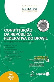 Livro Constituição da República Federativa do Brasil - Col.Saraiva de Legislação - 60ª Edição 2025
