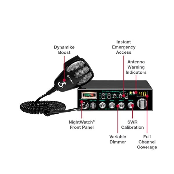 Cobra 29 LTD CHR Radio CB de 40 canales - Imagen 3