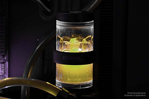 Alphacool 18542 Eiswasser Crystal Yellow UV-Active premixed coolant 1000ml Water Cooling Water additives