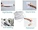 Silicone Shoe Covers, Waterproof Overshoes Reusable Slip Resistant Rain Shoe Cases for Men Women
