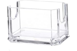 Holder, Small Acrylic Clear Sugar Bag Sweetener Packets Storage Container for Tea Bag Organizer, Coffee Table, Restaurant, Ho