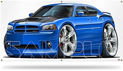 Amazon Com Wraptorskinz Charger Super Bee Blue Garage Decor Shop