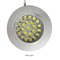 Chocobe LED Under Cabinet Lighting Puck Lights 3000K/6000K Warm White Under Counter Lighting Stick On Lights for Kitchen Closet Lights