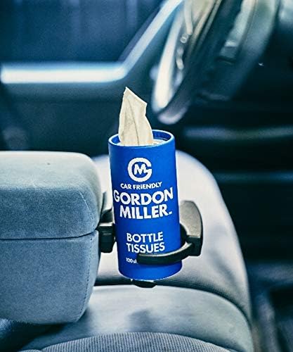 Gordon Miller ボトルティッシュ スリム 車 ドリンクホルダーに入るサイズ 繊維ホコリが飛び散りにくい