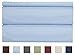 Twin Size 3 Piece Sheet Set - Comfy Breathable & Cooling Bed Sheets Set - Hotel Luxury Bedding for Women, Men, Kids & Teens - Deep Pockets, Easy-Fit, Super Soft & Wrinkle Free - Oeko-Tex - Light Blue