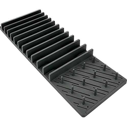 FIH 1224 escurreplatos rejilla escurridor cocina acero para platos y utensilios hogar
